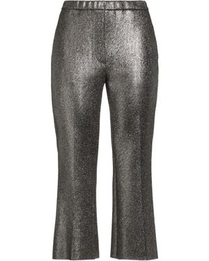 THE M.. Trousers Polyamide, Elastane, Metal - Grey