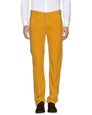 Care Label Trouser - Yellow