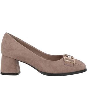 Gai Mattiolo Pumps Textile Fibers - Brown