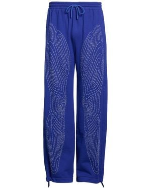 Off-White c/o Virgil Abloh Bright Pants Cotton, Polyester - Blue