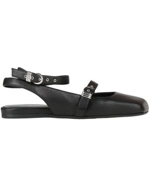 Vic Matié Ballet Flats - Black