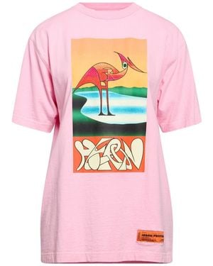Heron Preston Light T-Shirt Cotton - Pink