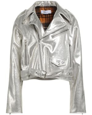 Bully Jacket Leather - Grey