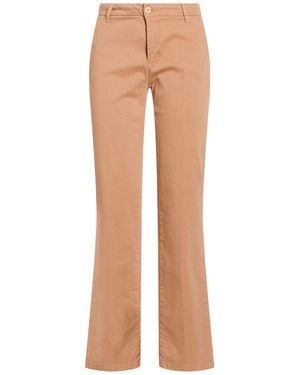 Manila Grace Sand Pants Cotton, Elastane - White