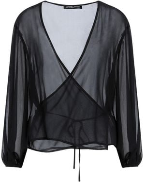 antonella rizza Top - Negro