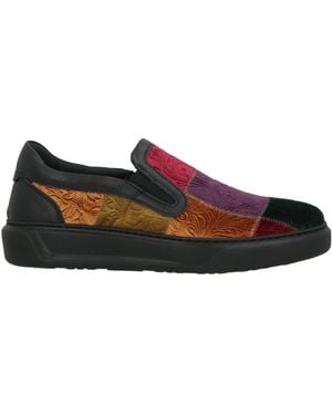 MICH SIMON Deep Sneakers Textile Fibers, Leather - Black