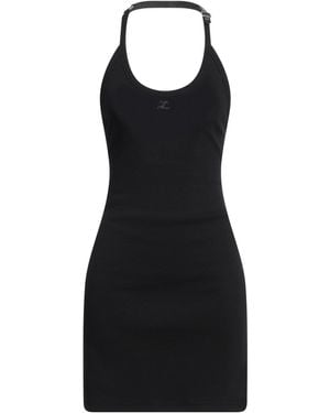 Courreges Mini Dress - Black