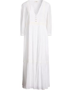 Celine Maxi Dress Cotton - White