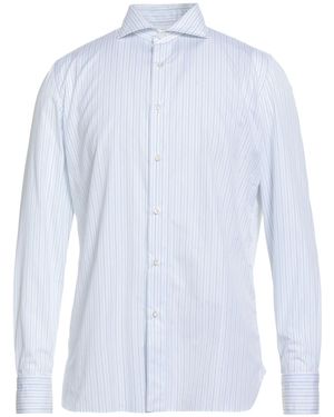 Luigi Borrelli Napoli Shirt Cotton - Blue