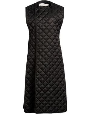 Jil Sander Cape Viscose - Black