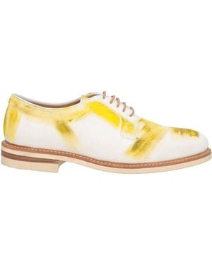 BERWICK  1707 Lace-Up Shoes Leather - Yellow