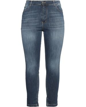 KATE BY LALTRAMODA Jeans Cotton, Elastane - Blue