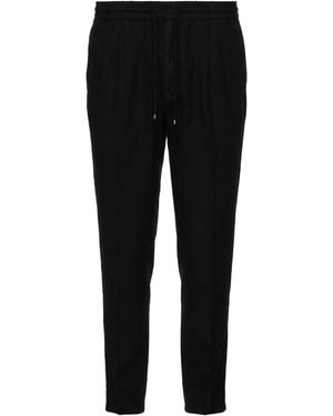 Brunello Cucinelli Trousers Linen - Black
