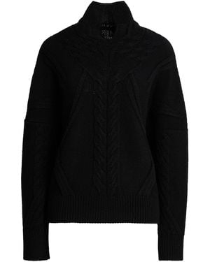 Ermanno Scervino Sweater Acrylic, Virgin Wool - Black