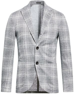 Sartorio Napoli Blazer Linen, Polyamide - Gray