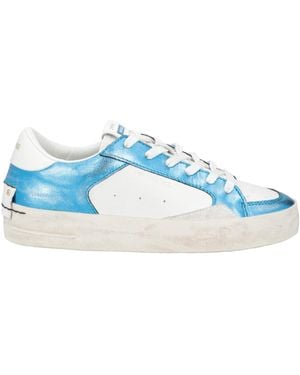 Crime London Trainers Leather - Blue