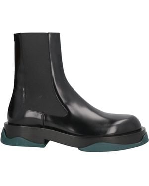 Jil Sander Ankle Boots Leather - Black