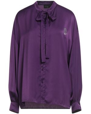 Gaelle Paris Noir Shirt Polyester - Purple