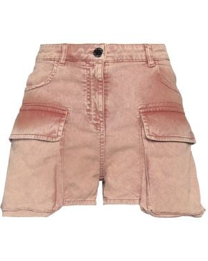 Pinko Denim Denim Shorts Cotton, Elastane - Pink