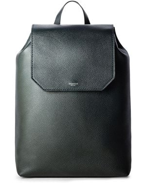 Serapian Backpack Leather - Black