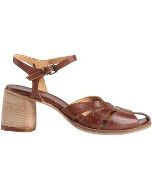 JP/DAVID Sandals Leather - Brown