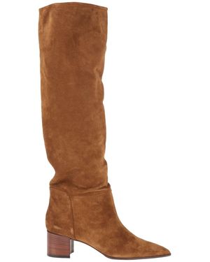 LORENA PAGGI Camel Boot Leather - Brown