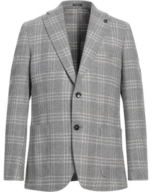 BRERAS Milano Blazer Virgin Wool, Polyamide - Grey