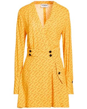 Iceberg Mini Dress Viscose - Yellow