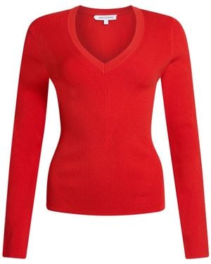Veronica Beard Pullover - Rojo