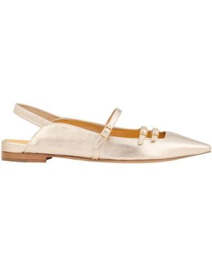 Mara Bini Ballet Flats Leather - Natural