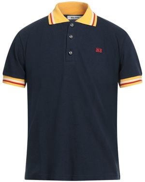 Wales Bonner Polo Shirts - Blue
