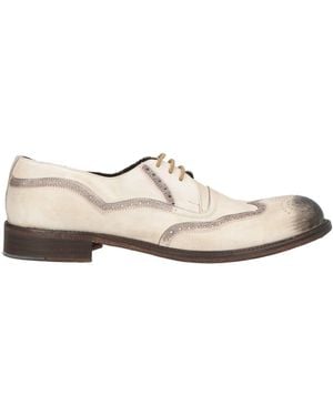 JP/DAVID Lace-Up Shoes Leather - White