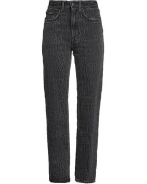 People Jeans Cotton, Polyester - Grey