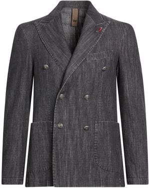 MULISH Charcoal Blazer Cotton - Black