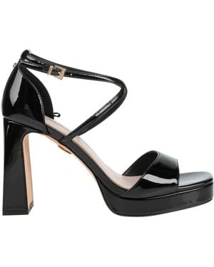 Buffalo Sandals Synthetic Material - Black