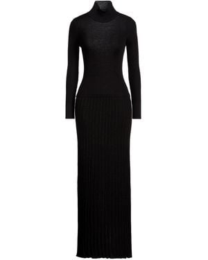 Nenette Maxi Dress Wool, Acrylic - Black