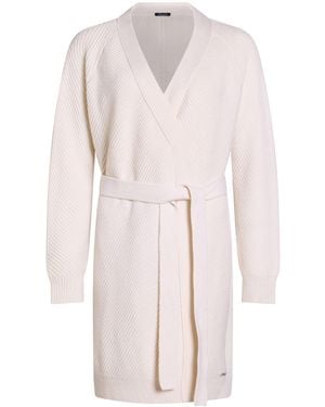 Kiton Ivory Cardigan Cashmere - Pink