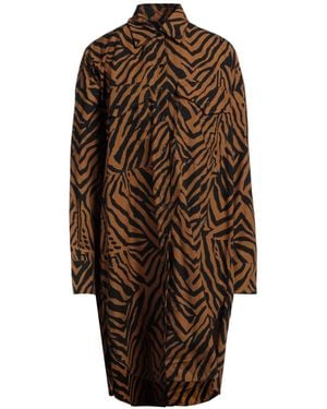Fisico Robe midi - Marron