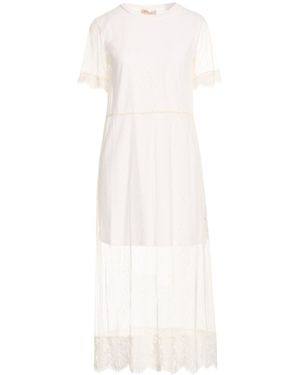 Twinset Midi Dresses - White