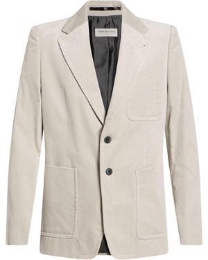 Dries Van Noten Light Blazer Cotton - White