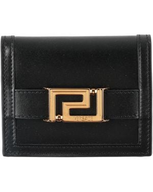 Versace Wallet Calfskin - Black