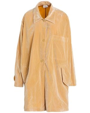 Alysi Overcoat & Trench Coat Viscose, Polyamide - Natural