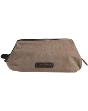 The Bridge Light Handbag Textile Fibres - Brown