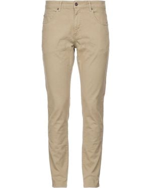 Bugatti Khaki Pants Cotton, Elastomultiester, Elastane - Natural