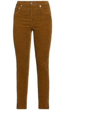 People Pants Cotton, Viscose, Elastane - Brown