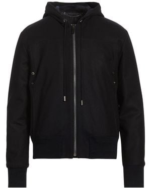 Bikkembergs Midnight Jacket Virgin Wool, Nylon, Cashmere - Black