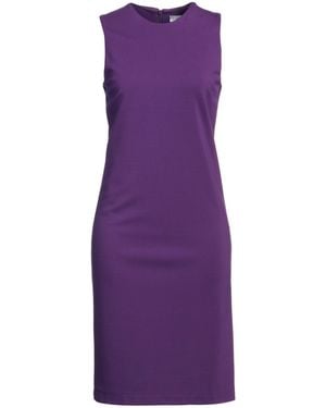 EMMA & GAIA Midi Dress Viscose, Polyamide, Elastane - Purple