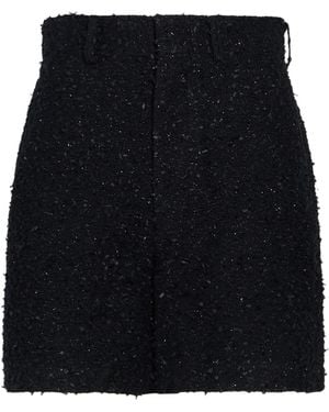 Junya Watanabe Shorts & Bermuda Shorts Cotton, Nylon, Acrylic, Rayon - Black