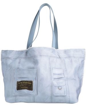 Acne Studios Bolso De Asas Largas - Azul