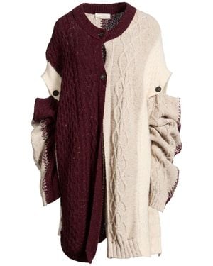 ATOMOFACTORY Cardigan Wool, Polyamide, Viscose, Cashmere - Red